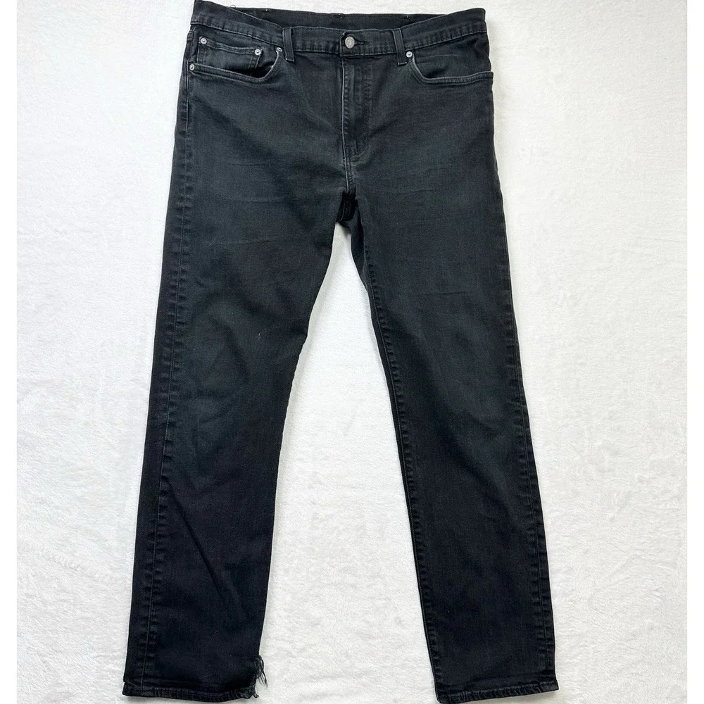 Levis 507‎ Jeans Mens 38x34 Black Premium Big E Reissue Measures 37x31 Worn